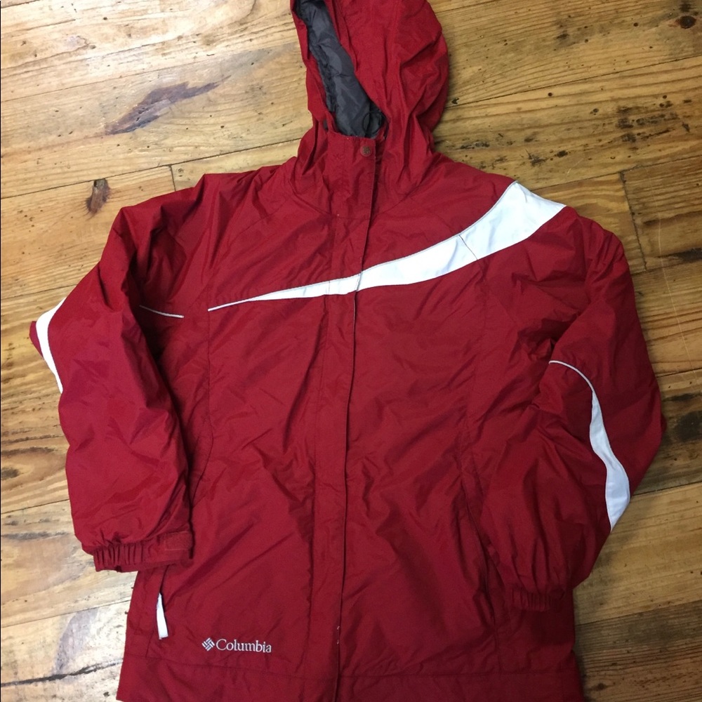 LADIES~ SMALL COLUMBIA RAIN COAT 🧥 ~ EUC